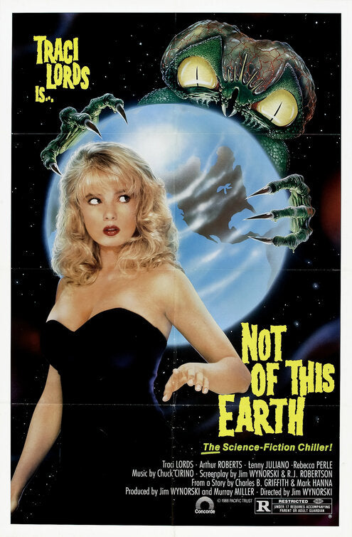 the movie poster: Not of This Earth (1988)