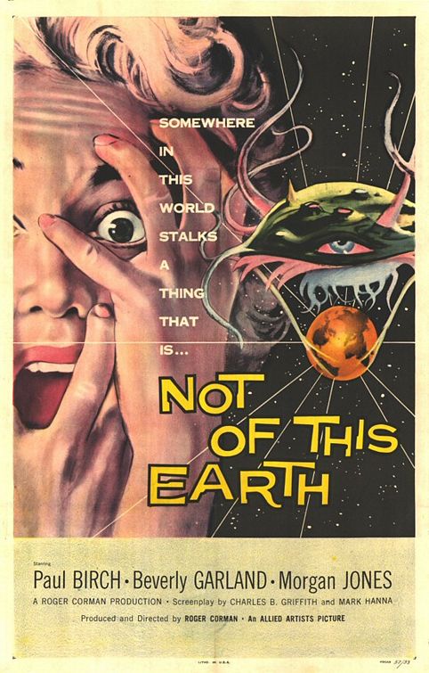 the movie poster: Not of This Earth (1957)