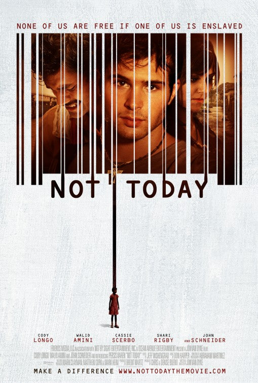 1000 piece jigsaw puzzle for the movie poster: Not Today (2013)