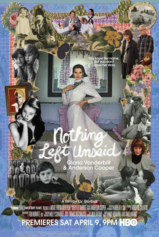 1000 piece jigsaw puzzle for tv poster: Nothing Left Unsaid: Gloria Vanderbilt & Anderson Cooper