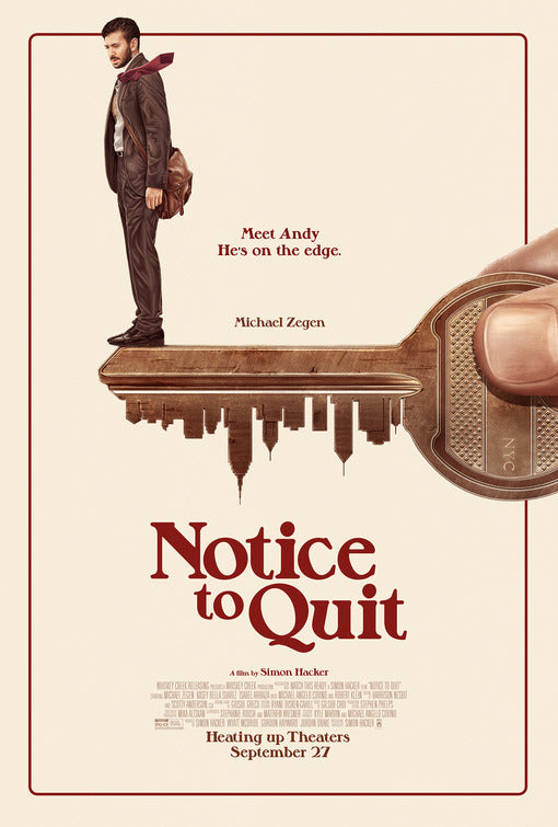 1000 piece jigsaw puzzle for the movie poster: Notice to Quit (2024) ver3