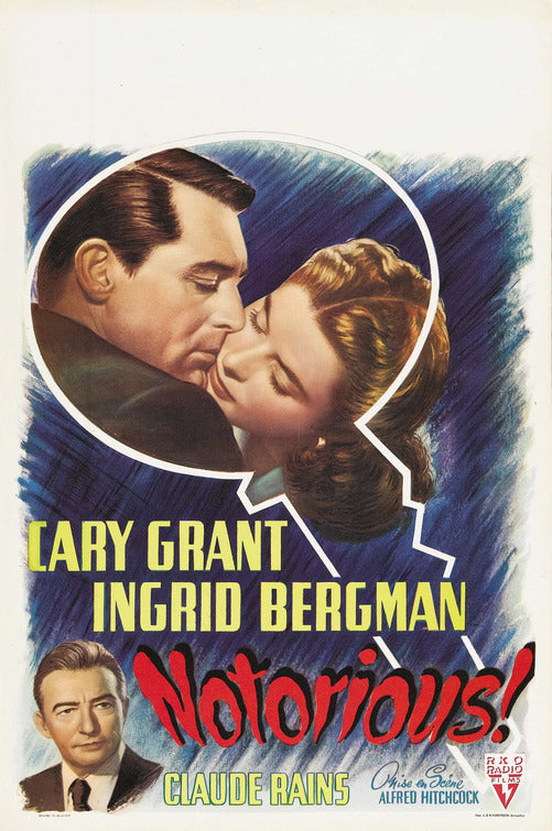 the movie poster: Notorious (1946) ver3