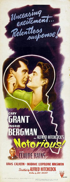 the movie poster: Notorious (1946) ver4