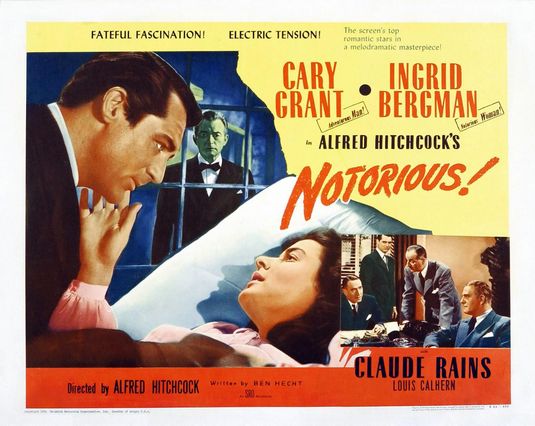 the movie poster: Notorious (1946) ver5