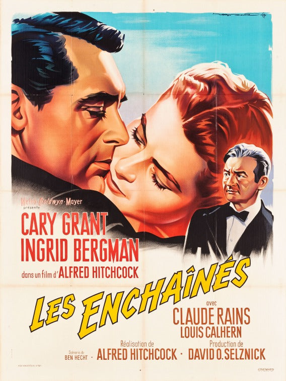 1000 piece jigsaw puzzle for the movie poster: Notorious (1946) ver7
