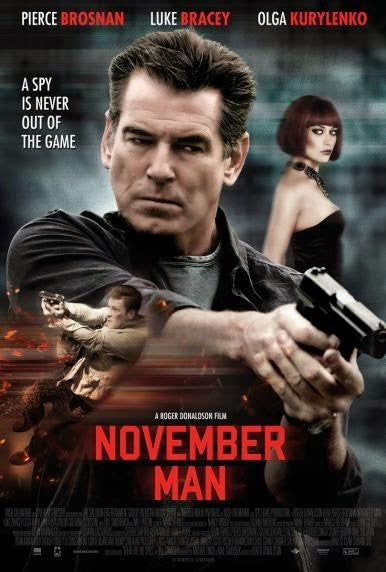 1000 piece jigsaw puzzle for the movie poster: The November Man (2014) ver2