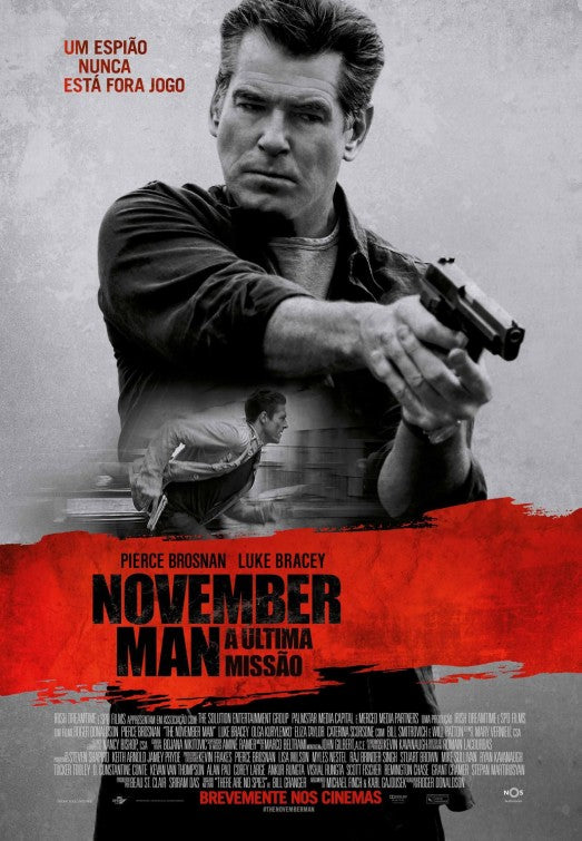 1000 piece jigsaw puzzle for the movie poster: The November Man (2014) ver3