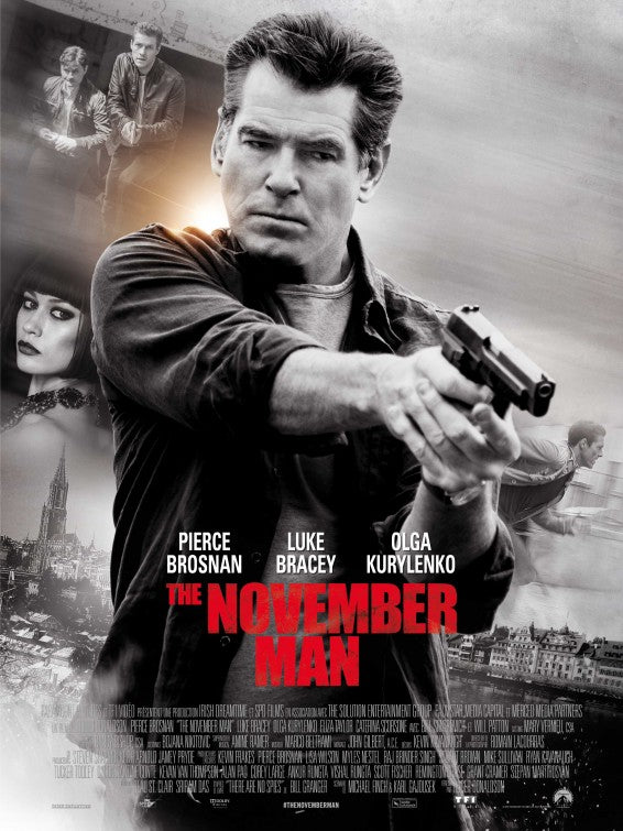 1000 piece jigsaw puzzle for the movie poster: The November Man (2014) ver5
