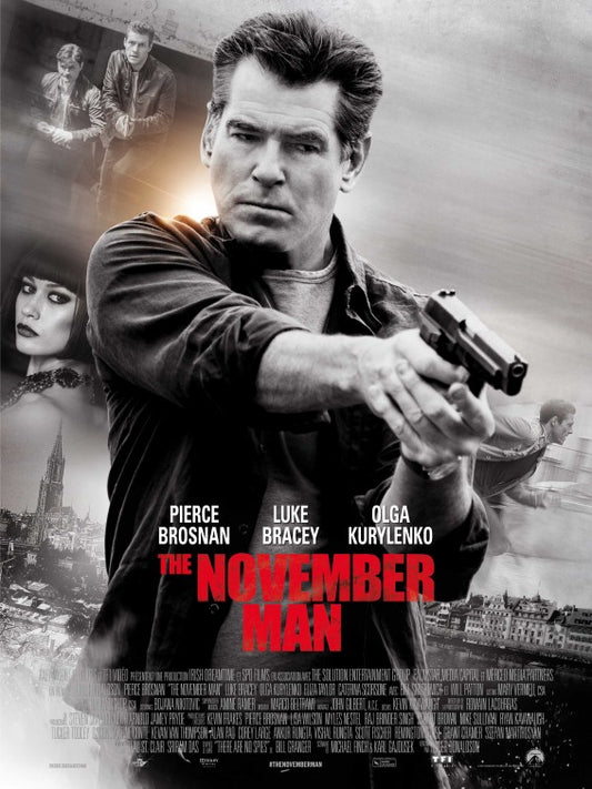 1000 piece jigsaw puzzle for the movie poster: The November Man (2014) ver5