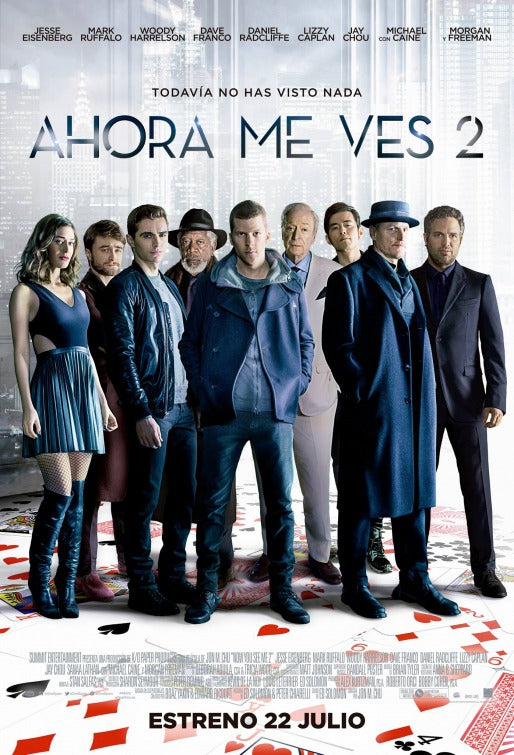 1000 piece jigsaw puzzle for the movie poster: Now You See Me 2 (2016) ver20
