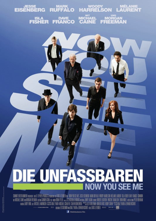 1000 piece jigsaw puzzle for the movie poster: Now You See Me (2013) ver2