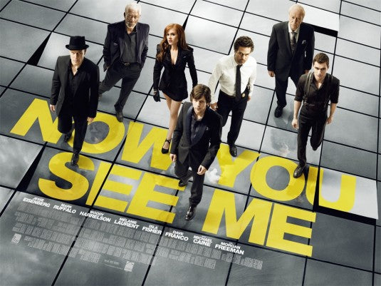 1000 piece jigsaw puzzle for the movie poster: Now You See Me (2013) ver3