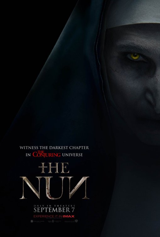 1000 piece jigsaw puzzle for the movie poster: The Nun (2018)