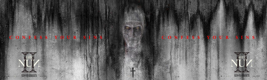1000 piece jigsaw puzzle for the movie poster: The Nun II (2023) ver4