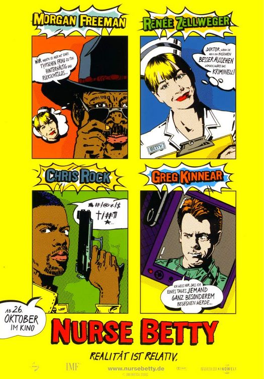 the movie poster: Nurse Betty (2000) ver3