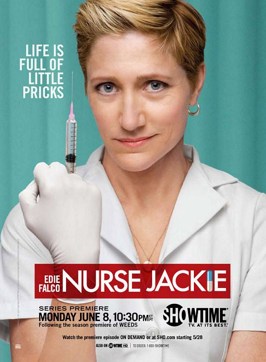 1000 piece jigsaw puzzle for tv poster: Nurse Jackie