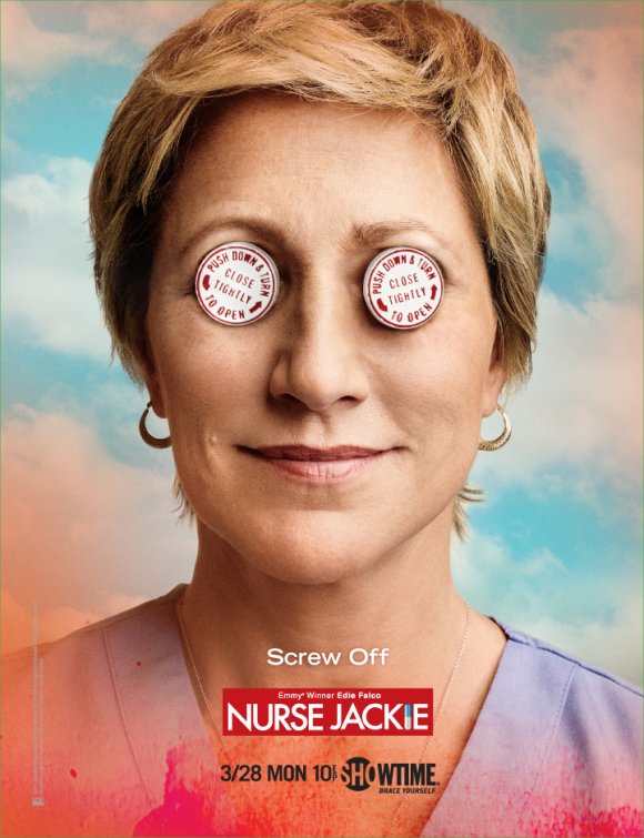 1000 piece jigsaw puzzle for tv poster: Nurse Jackie, ver4