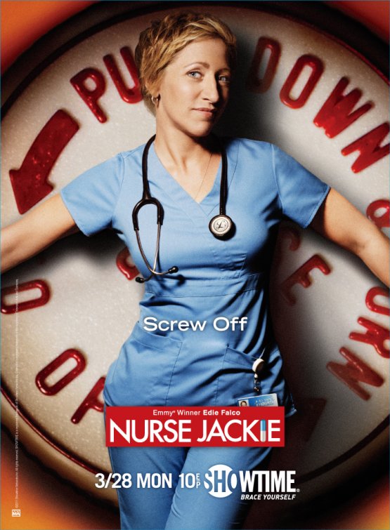1000 piece jigsaw puzzle for tv poster: Nurse Jackie, ver5
