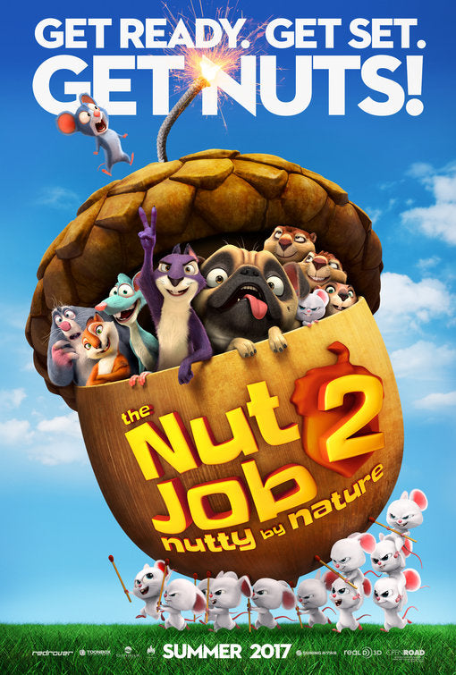 1000 piece jigsaw puzzle for the movie poster: The Nut Job 2: Nutty by Nature (2017)