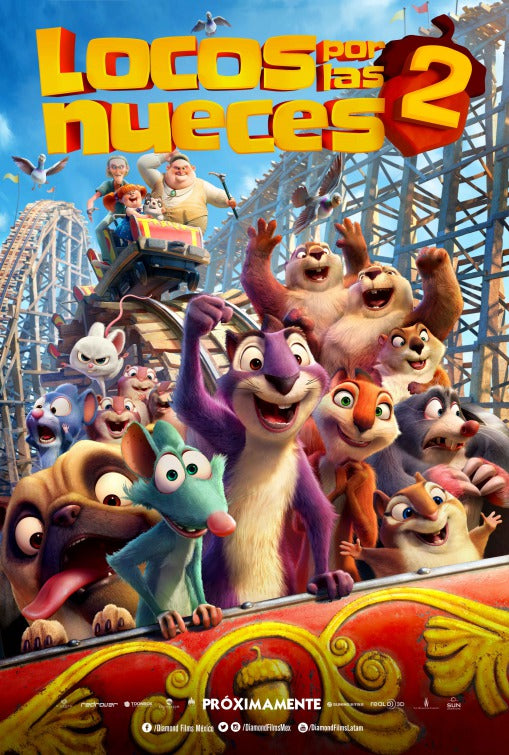 1000 piece jigsaw puzzle for the movie poster: The Nut Job 2: Nutty by Nature (2017) ver12