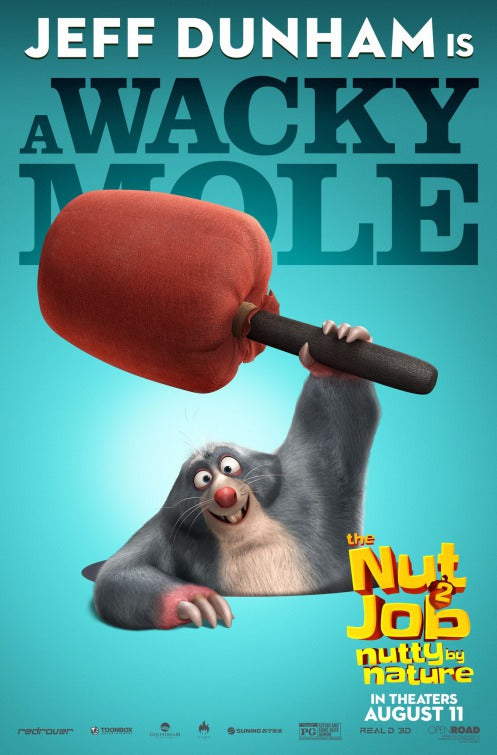 1000 piece jigsaw puzzle for the movie poster: The Nut Job 2: Nutty by Nature (2017) ver2