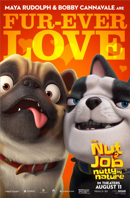 1000 piece jigsaw puzzle for the movie poster: The Nut Job 2: Nutty by Nature (2017) ver3