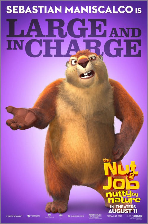 1000 piece jigsaw puzzle for the movie poster: The Nut Job 2: Nutty by Nature (2017) ver5