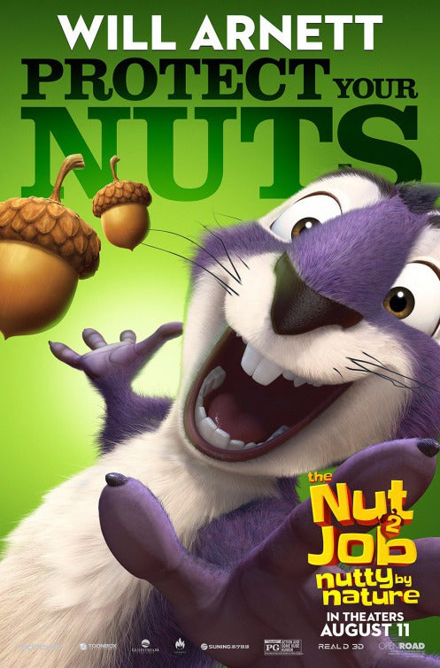 1000 piece jigsaw puzzle for the movie poster: The Nut Job 2: Nutty by Nature (2017) ver8