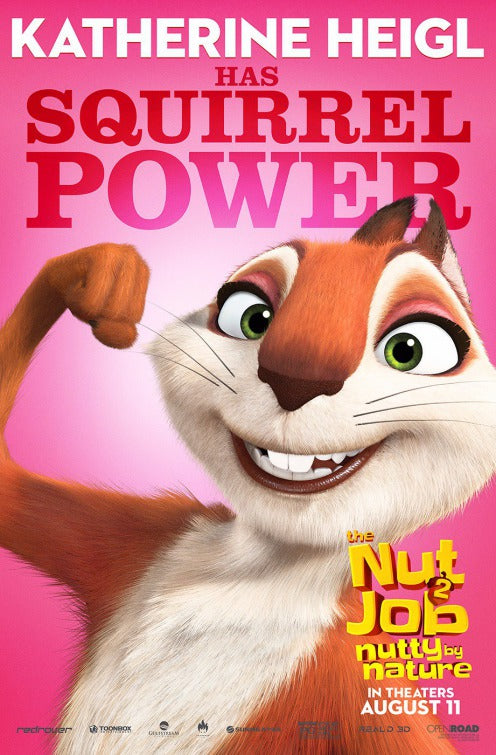 1000 piece jigsaw puzzle for the movie poster: The Nut Job 2: Nutty by Nature (2017) ver9