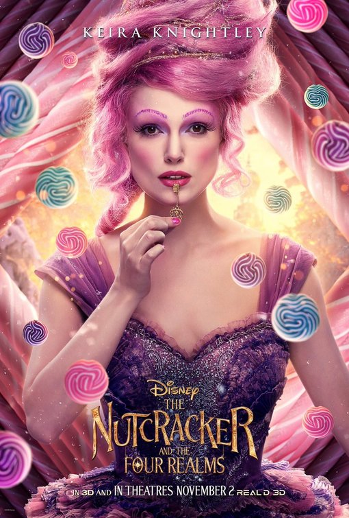 1000 piece jigsaw puzzle for the movie poster: The Nutcracker and the Four Realms (2018) ver10