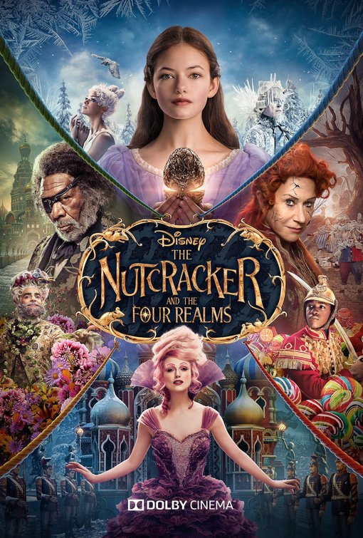 1000 piece jigsaw puzzle for the movie poster: The Nutcracker and the Four Realms (2018) ver20