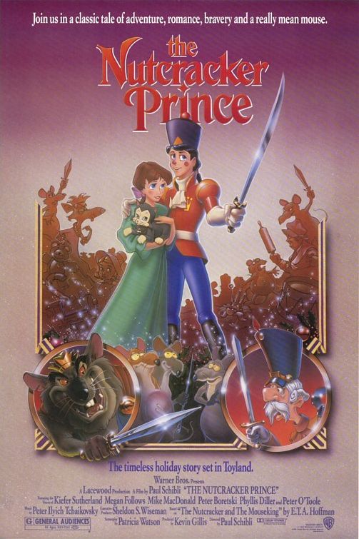 the movie poster: The Nutcracker Prince (1990)
