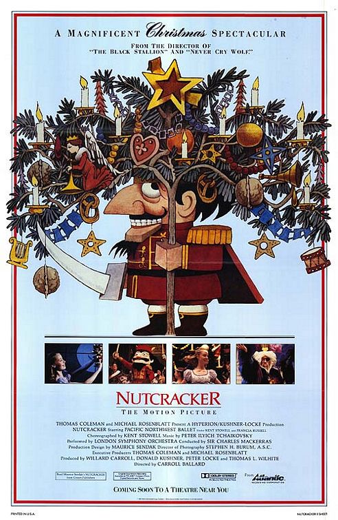 the movie poster: Nutcracker: The Motion Picture (1986)