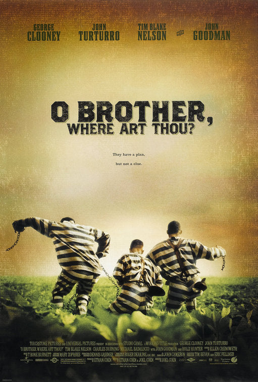 1000 piece jigsaw puzzle for the movie poster: O Brother, Where Art Thou? (2000) ver1
