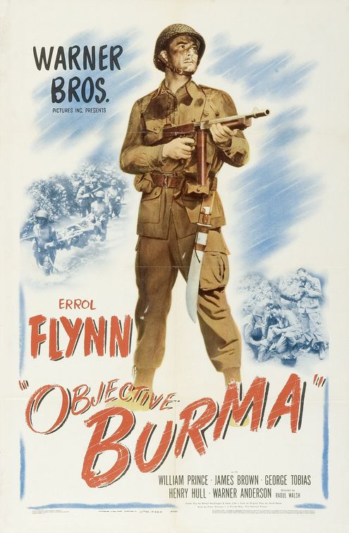 the movie poster: Objective Burma (1945)