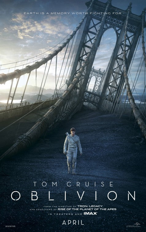 1000 piece jigsaw puzzle for the movie poster: Oblivion (2013) ver3