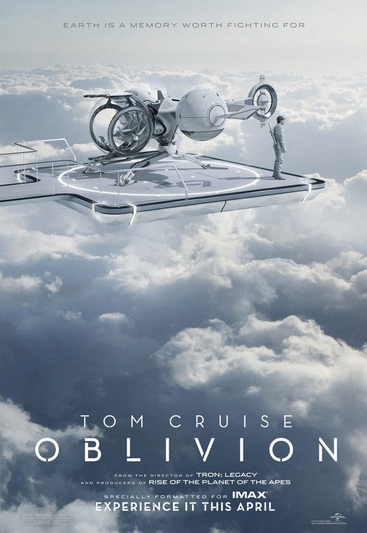 1000 piece jigsaw puzzle for the movie poster: Oblivion (2013) ver5