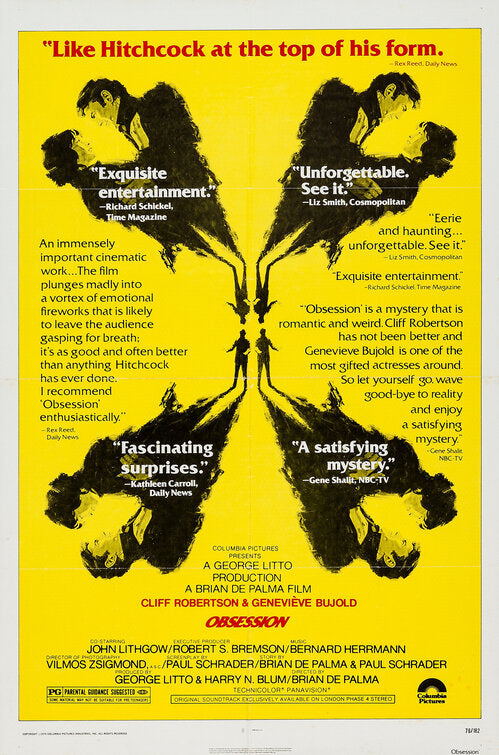 the movie poster: Obsession (1976)