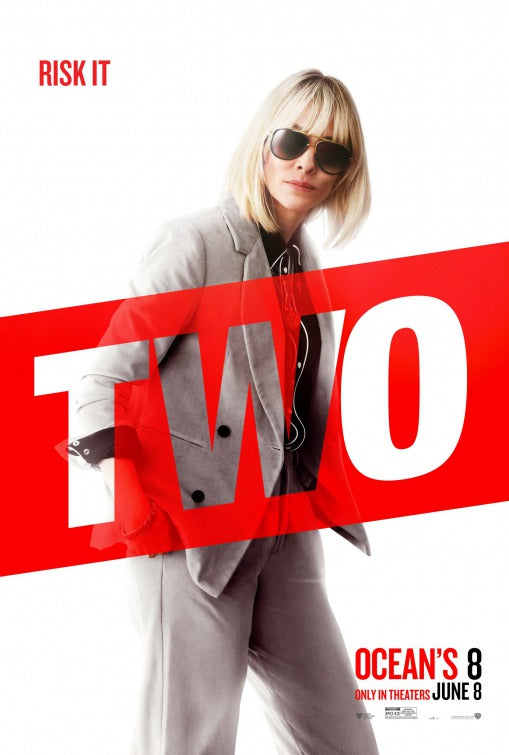 1000 piece jigsaw puzzle for the movie poster: Ocean's 8 (2018) ver4