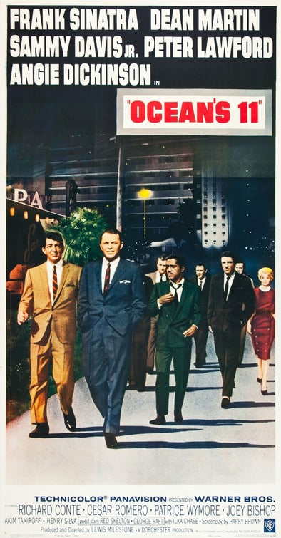 1000 piece jigsaw puzzle for the movie poster: Ocean's Eleven (1960) ver2