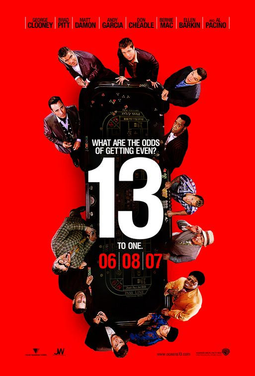 the movie poster: Ocean's Thirteen (2007)