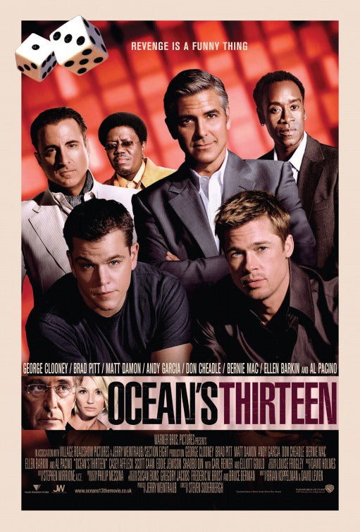 the movie poster: Ocean's Thirteen (2007) ver3