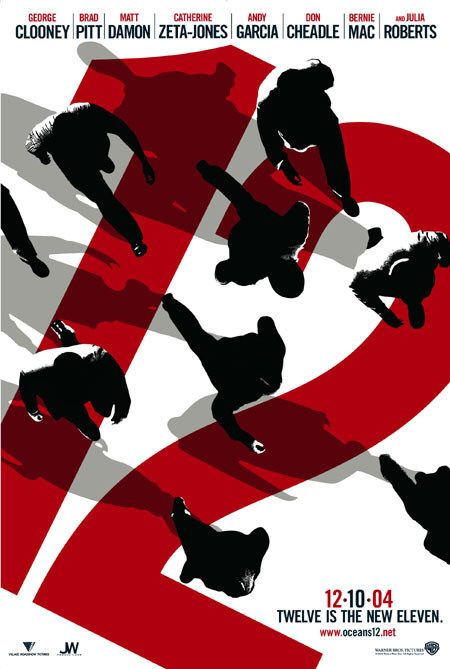 the movie poster: Ocean's Twelve (2004)