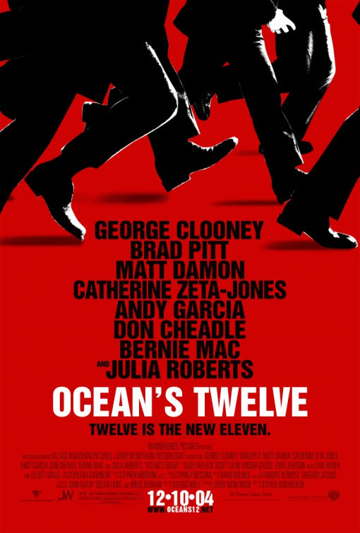 the movie poster: Ocean's Twelve (2004) ver2