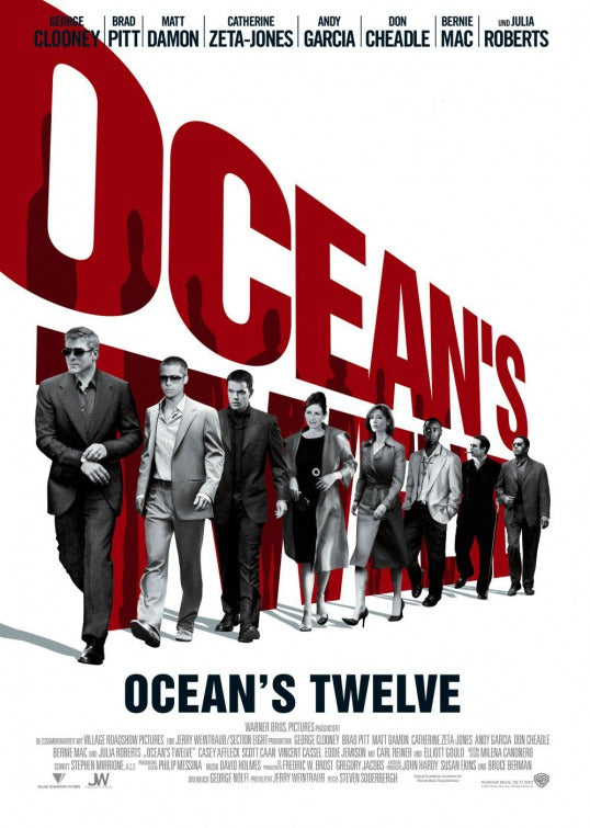 the movie poster: Ocean's Twelve (2004) ver3