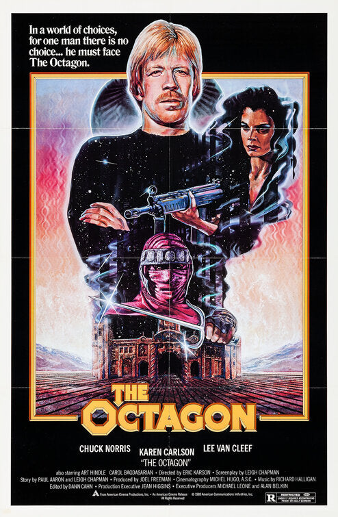 the movie poster: The Octagon (1980) ver1