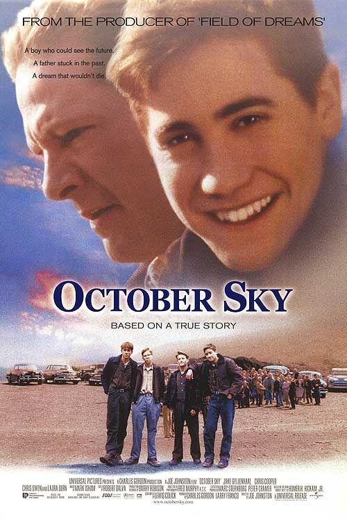the movie poster: October Sky (1999) ver2