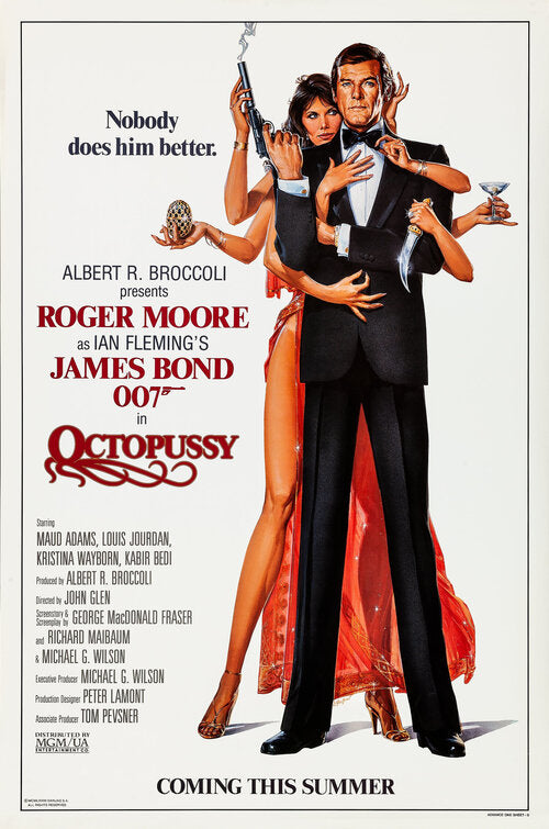 the movie poster: Octopussy (1983) ver2