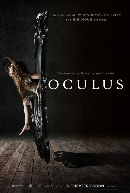 1000 piece jigsaw puzzle for the movie poster: Oculus (2014) ver2