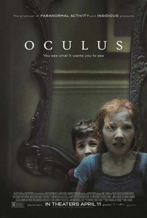 1000 piece jigsaw puzzle for the movie poster: Oculus (2014) ver3